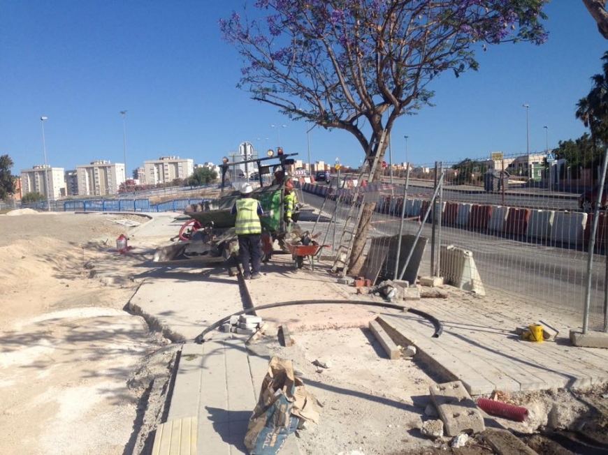 Trabajos de demolición, pavimentación y renovación de Red de abastecimiento.